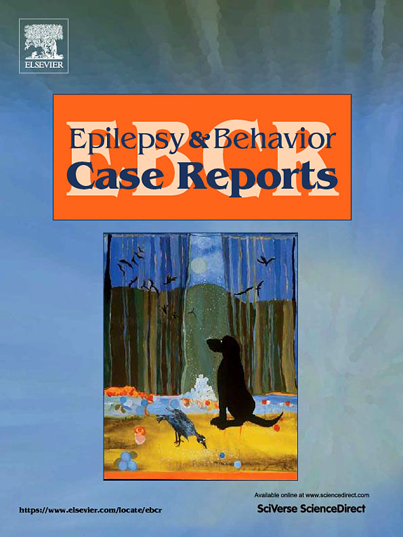 Go to journal home page - Epilepsy & Behavior Case Reports